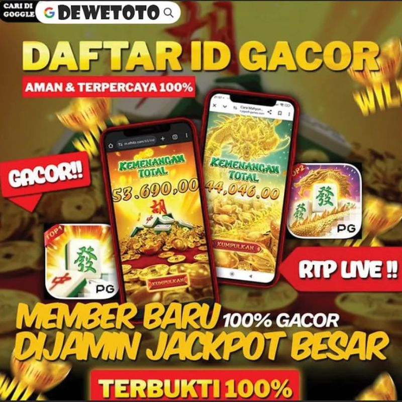 Fenomena DEWETOTO Gate of Olympus 1000 Gacor Hari Ini