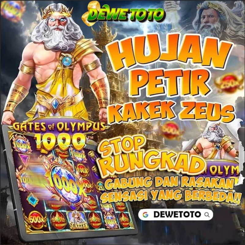 Kemenangan Maxwin Pemain Togel Online di Gate of Olympus 1000