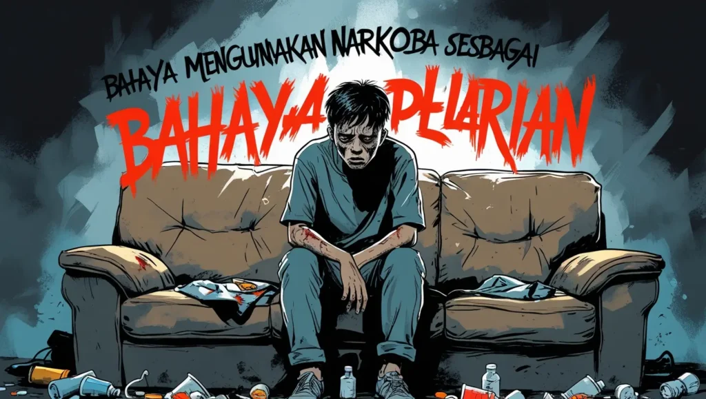 Bahaya Menggunakan Narkoba Sebagai Pelarian